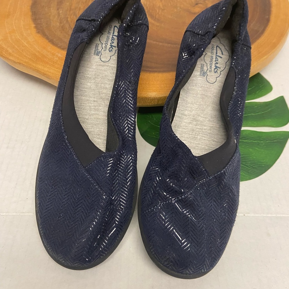 Clarks Cliud Steppers Cushion Soft Flats - image 6